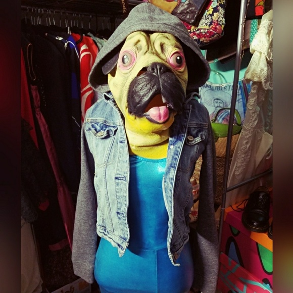 Hollister Jackets & Blazers - Rad, HOLLISTER, distressed denim, hoodie jacket!!